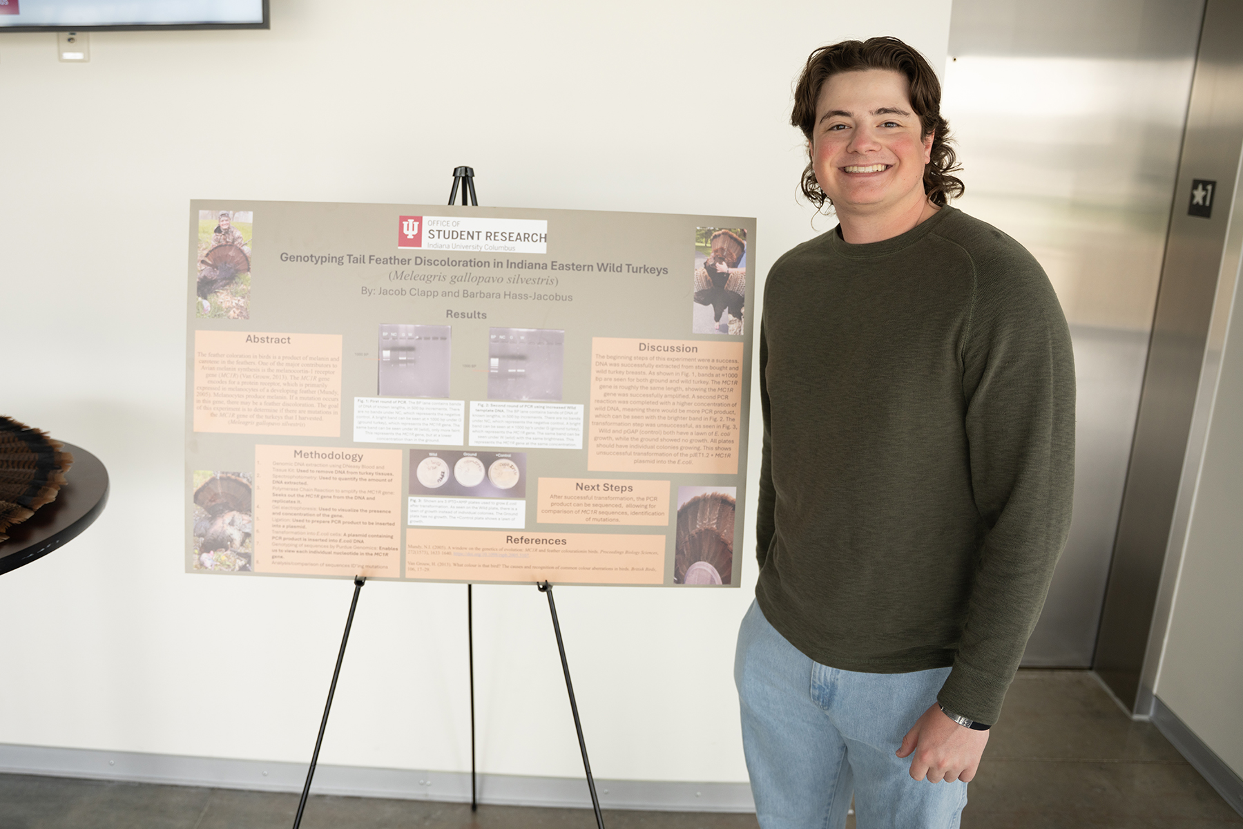 Jacob Clapp at the 2025 OSR Exhibition