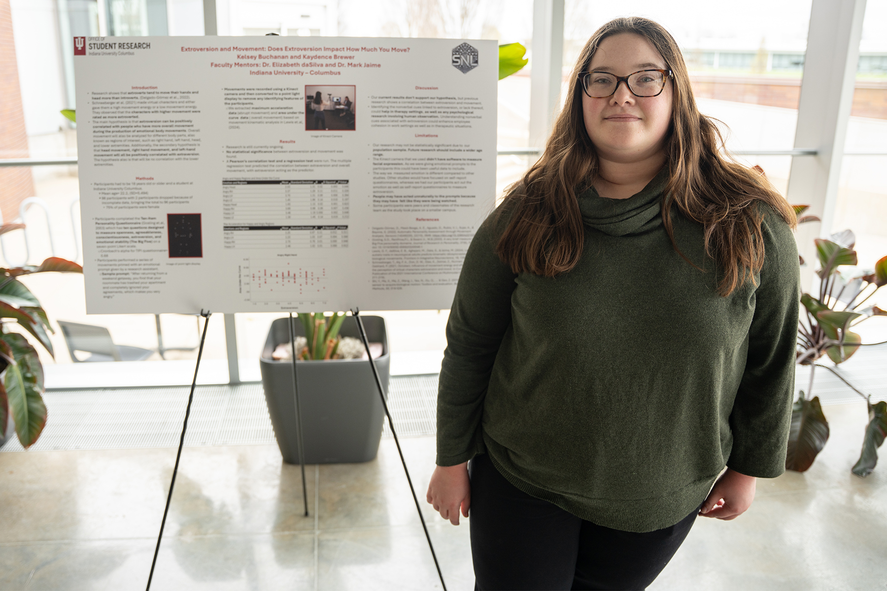 Kelsey Buchanan at the 2025 OSR Exhibition